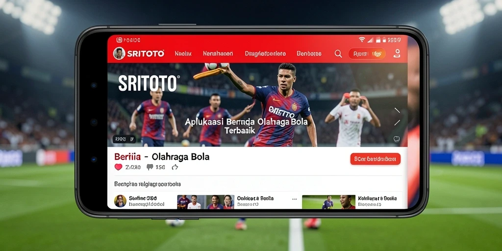 Antarmuka pengguna SRITOTO yang informatif dan mudah digunakan.